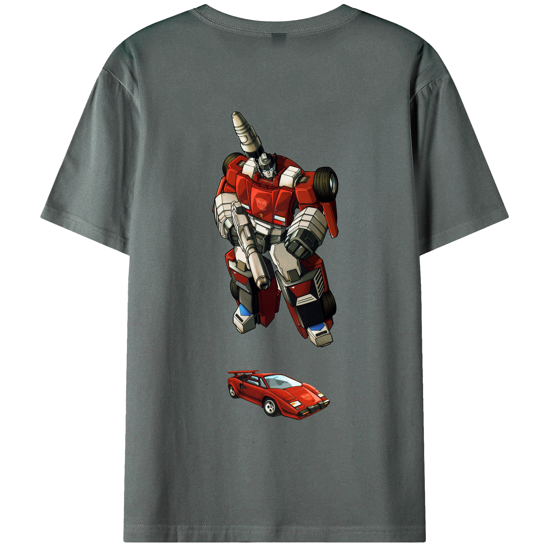（画像用）  綿100％ メンズ半袖Tシャツ（バックプリント） 通気性